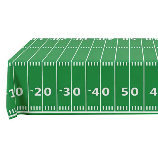 52" x 72" Football Field Vinyl Table Cover by Celebrate It™